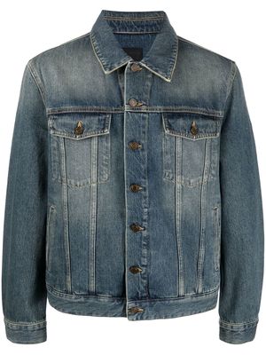 Saint Laurent cotton denim jacket - Blue