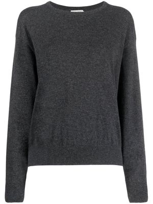 Saint Laurent crew-neck jumper - Grey