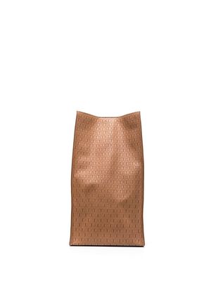 Saint Laurent Deli monogram tote bag - Brown