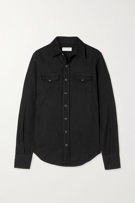 SAINT LAURENT - Denim Shirt - Black
