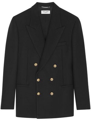 Saint Laurent double-breasted blazer - Black