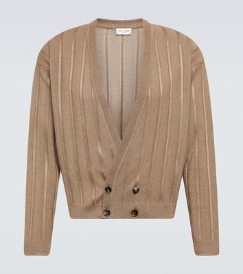 Saint Laurent Double-breasted cardigan