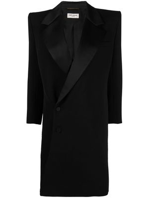 Saint Laurent double-breasted tailored dress - Black