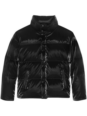Saint Laurent Doudoune oversize puffer coat - Black
