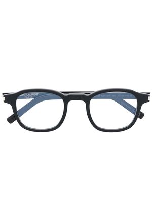 Saint Laurent Eyewear Limo square-frame glasses - Black