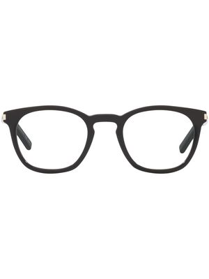 Saint Laurent Eyewear rounded square-frame glasses - Black