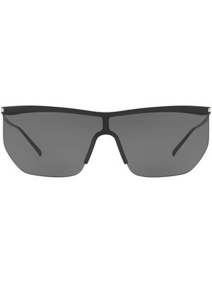 Saint Laurent Eyewear SL 519 shield-frame sunglasses - Black