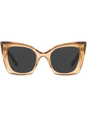 Saint Laurent Eyewear SL 552 cat-eye sunglasses - Neutrals