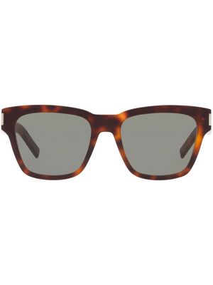 Saint Laurent Eyewear SL 560 tortoiseshell square sunglasses - Brown