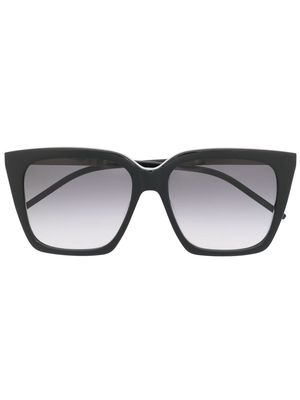 Saint Laurent Eyewear SLM100 square-frame sunglasses - Black