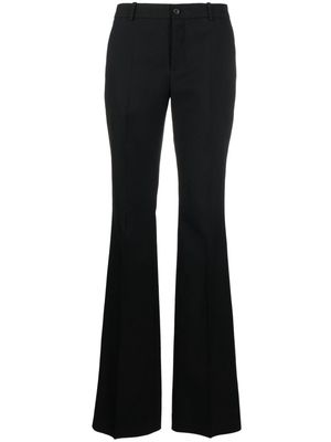 Saint Laurent high-waist flared trousers - Black