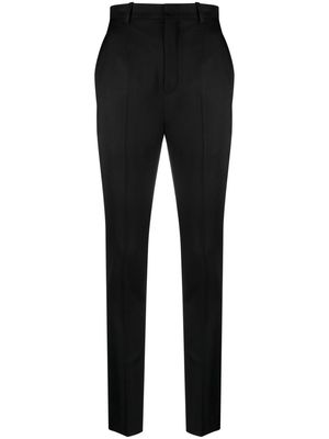 Saint Laurent high-waist wool trousers - Black