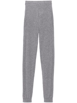 Saint Laurent high-waisted cashmere leggings - Grey