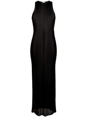 Saint Laurent knit maxi dress - Black
