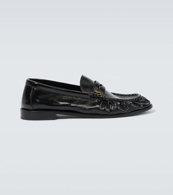 Saint Laurent Le Loafer leather penny loafers