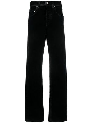 Saint Laurent low-rise wide-leg jeans - Black