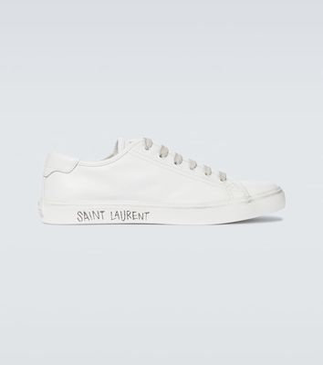 Saint Laurent Malibu leather sneakers