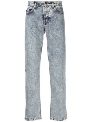 Saint Laurent mid-rise tapered jeans - Blue
