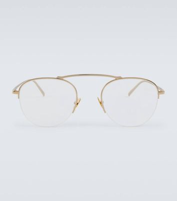Saint Laurent New Wave flat-top glasses