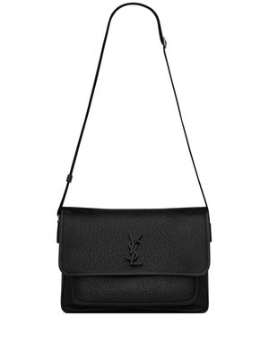 Saint Laurent Niki logo-plaque messenger bag - Black