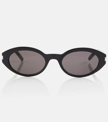 Saint Laurent Oval acetate sunglasses