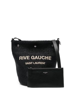 Saint Laurent Rive Gauche bucket bag - Black