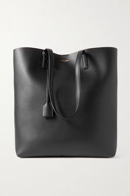 SAINT LAURENT - Shopping Leather Tote - Black