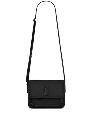 Saint Laurent small Niki logo-plaque messenger bag - Black