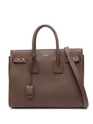 Saint Laurent small Sac de Jour tote bag - Brown