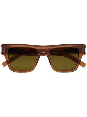 Saint Laurent square-frame sunglasses - 2706 -TR BR TR BR BROWN