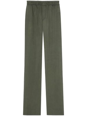 Saint Laurent straight-leg trousers - Green