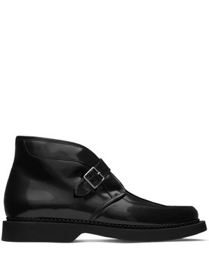 Saint Laurent Teddy monk-strap ankle boots - Black