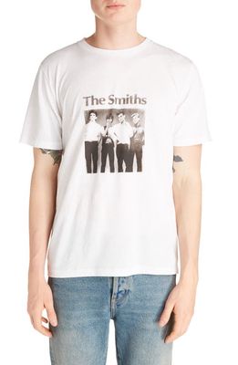 Saint Laurent The Smiths Graphic T-Shirt in White