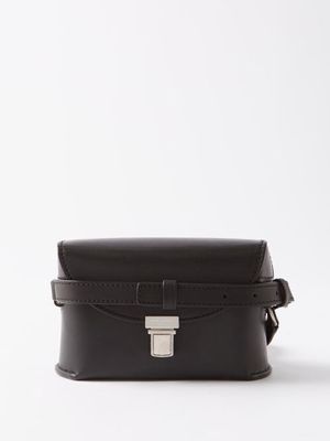 Saint Laurent - Tuc Leather Box Cross-body Bag - Mens - Black