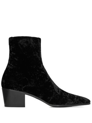 Saint Laurent Vassili 60mm ankle boots - Black