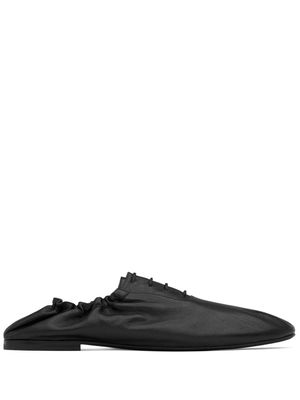 Saint Laurent Vernueil leather loafers - Black