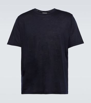 Saint Laurent Wool and silk jersey T-shirt
