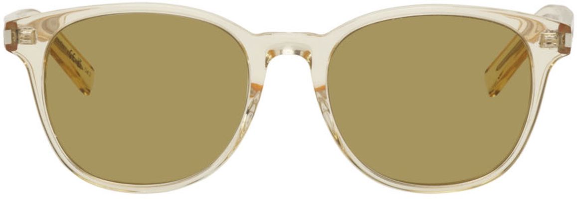 Saint Laurent Yellow SL 527 ZOE Sunglasses