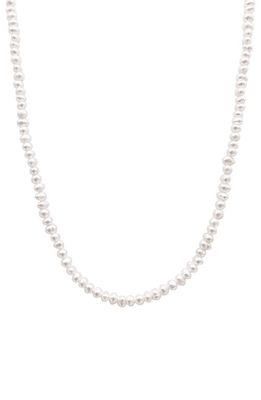 SAINT MORAN Freshwater Pearl Necklace in White