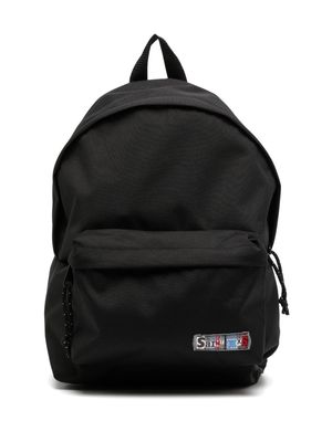 SAINT MXXXXXX logo-patch backpack - Black