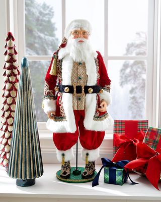 Saint Nicholas North Christmas Doll, 32"