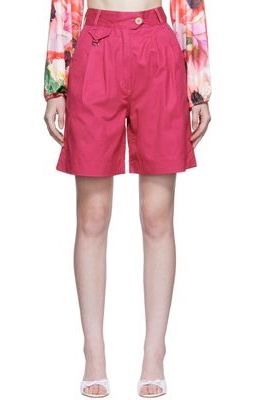 Saks Potts Pink Susa Shorts