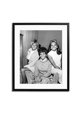 Saks x Sonic Editions The Supremes 1968 Framed Wall Art