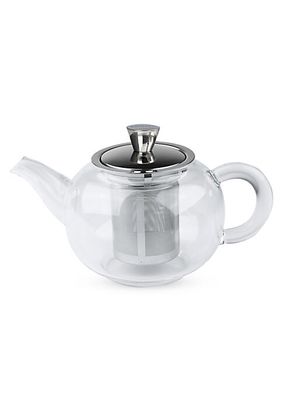 Sakura Glass & Stainless Steel Teapot