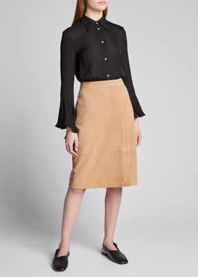 Salem Suede Skirt