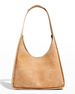 Salma Large Cork Shoulder Bag