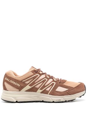 Salomon X-Mission 4 suede sneakers - Brown