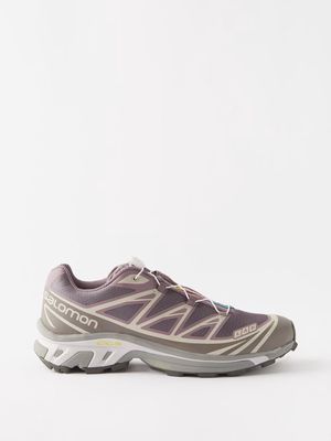 Salomon - Xt-6 Mesh Trainers - Mens - Purple