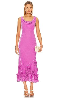 SALONI Asher Dress in Pink
