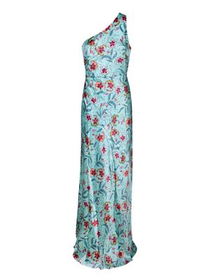 Saloni Justine Celeste Floral Print Dress